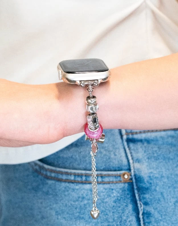 สายนาฬิกา apple watch charming pink 44/45/49 มม.
